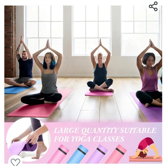 NWT Harloon PINK Yoga Mat - Picture 3 of 7